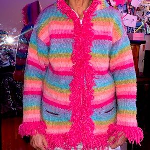 Rainbow Hooded Sweater